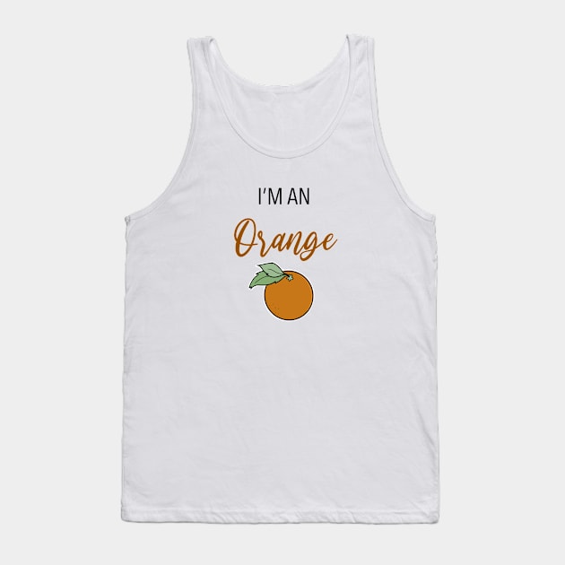 I'm an Orange Tank Top by Hallmarkies Podcast Store